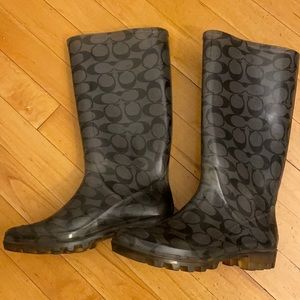 Coach Rainboots